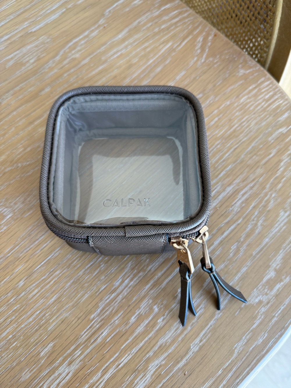 CALPAK Tiny Clear Cosmetic Case